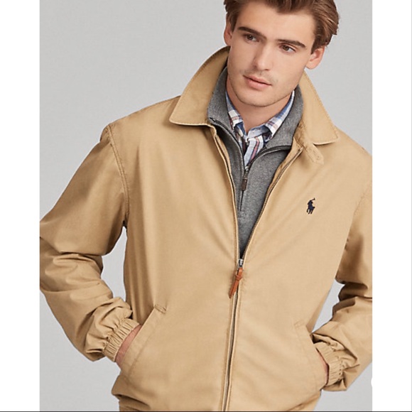 Ralph Lauren Other - Ralph Lauren Bayport Cotton Jacket Tan Size Large